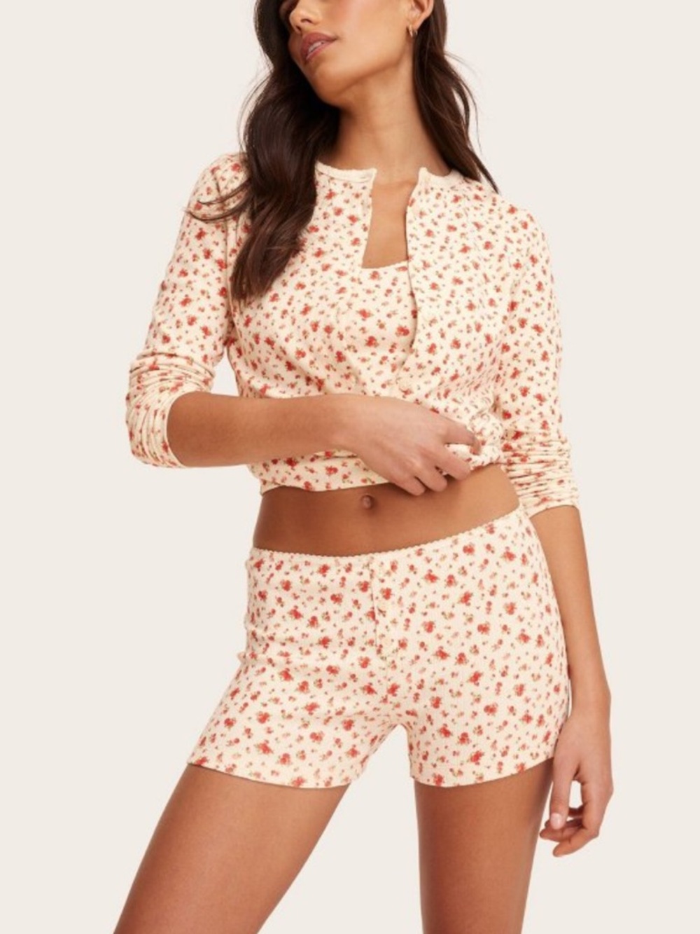 Parke x Target pointelle shorts